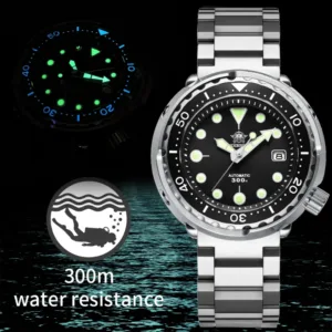 ADDIESDIVE Automatic Mechanical Men’s Diving Watch | 300 m Waterproof Sapphire 1