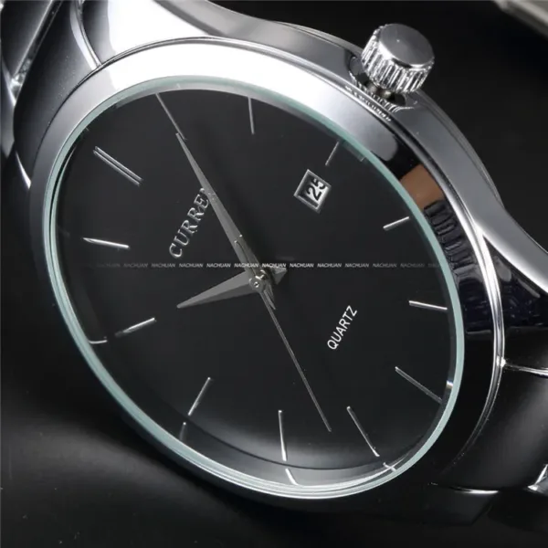 Curren Men Watches Top Brand Luxury Male Watch Full Steel Display Date Fashion Quartz-Watch Business Men's Watch Reloj Hombre 3