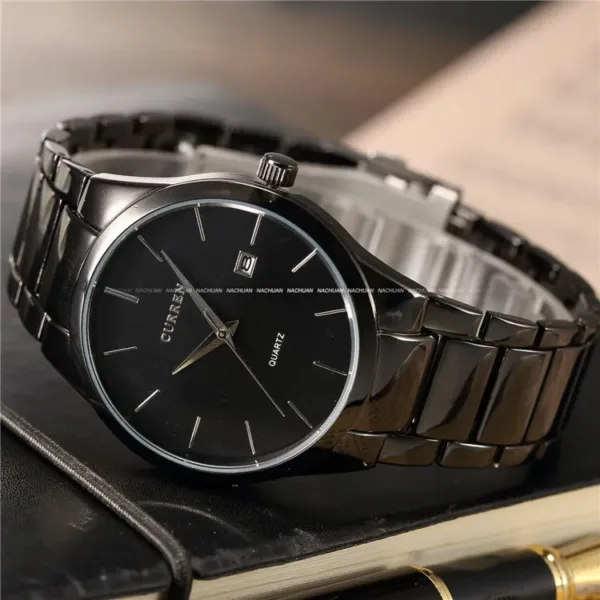 Curren Men Watches Top Brand Luxury Male Watch Full Steel Display Date Fashion Quartz-Watch Business Men's Watch Reloj Hombre 4