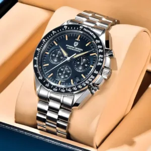 2025 New PAGANI DESIGN Tribute to CK2998 Moon Watch Retro Luxury Quartz Watches For Men Stainless steel Sport Chronograph Man 3