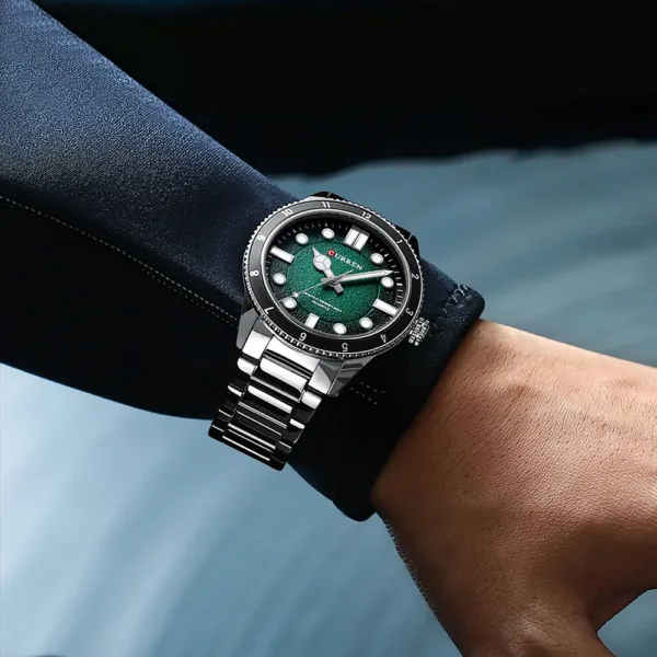 CURREN 2025 New Luxury Watch Business Waterproof Male Clock Luminous Stainless Steel Quartz Men Watch reloj hombre 4