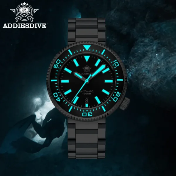 ADDIESDIVE 1000m Men’s Luxury Dive Watch | Automatic Mechanical Sapphire 4