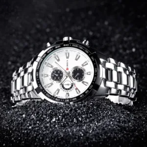 2016 New CURREN Luxury Brand Watches Men Quartz Fashion Casual Male Sports Watch Full Steel Military Watches Relogio Masculino 4