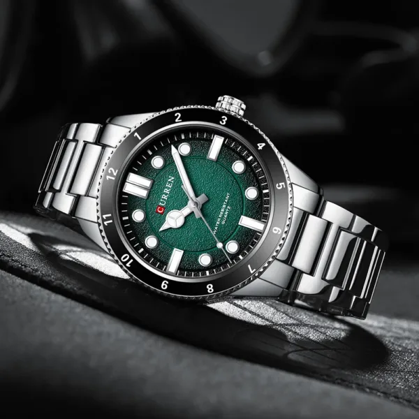 CURREN 2025 New Luxury Watch Business Waterproof Male Clock Luminous Stainless Steel Quartz Men Watch reloj hombre 5
