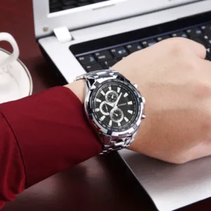 2016 New CURREN Luxury Brand Watches Men Quartz Fashion Casual Male Sports Watch Full Steel Military Watches Relogio Masculino 3