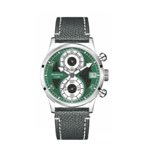 MysteriousCode Brand VK61 Men Watch Bubble Dome Glass 316L Stainless Steel Chronograph Clock waterproof 5Bar 2025 new watch 2