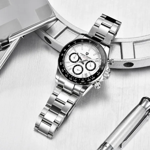 PAGANI DESIGN 2024 New Men's Watches Quartz Business Watch Mens Watches Top Brand Luxury Watch Men Chronograph VK63 Reloj Hombre 2