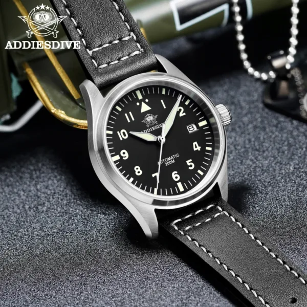 ADDIESDIVE Watches For Men C3 Super Luminous 20Bar Waterproof NH35A 316L Stainless Reloj Hombre Automatic Mechanical Watch 5