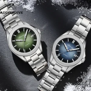 ADDIESDIVE Luxury Men's Automatic Watch Sapphire Glass Japan NH35 Mechanical Watch BGW9 Super Luminous Men Analog Watches AD2080 6