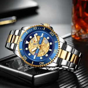 CURREN Fashion Mens Stainless Steel Watches Luxury Men Sports Quartz Wrist Watch Male Business Casual Watch relogio masculino 3