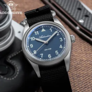 ADDIESDIVE 36mm Men’s Analog Quartz Watch – Bubble Mirror & 100m Waterproof 4