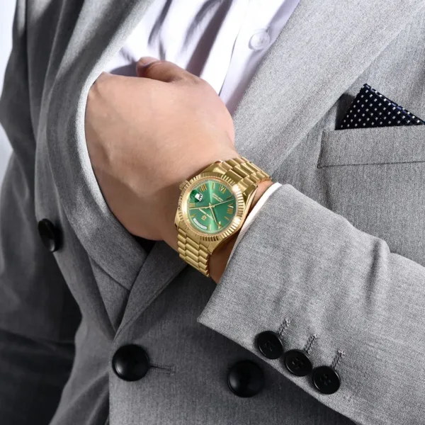 PAGANI DESIGN DD36 Gold Green V2 Men's Mechanical Watches Luxury Automatic Watch For Men 2024 New AR Sapphire glass Wrist watch 3