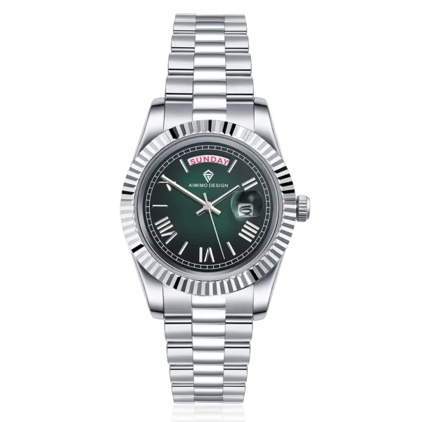 DD39MM Men's Watch Beat Quartz Movement Waterproof Swimming Vintage Luxury Business Sport 2025 Watch Relogio Masculino 1