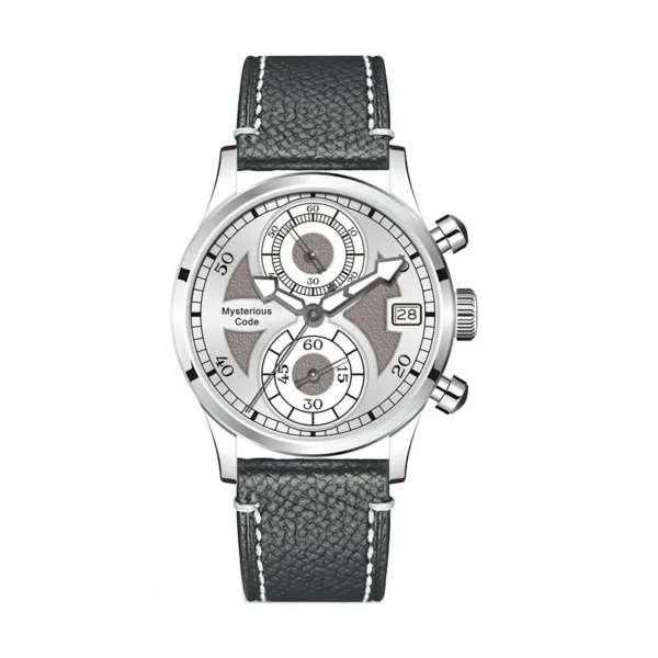 MysteriousCode Brand VK61 Men Watch Bubble Dome Glass 316L Stainless Steel Chronograph Clock waterproof 5Bar 2025 new watch 3