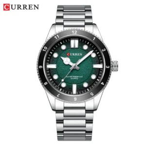 CURREN 2025 New Luxury Watch Business Waterproof Male Clock Luminous Stainless Steel Quartz Men Watch reloj hombre 2