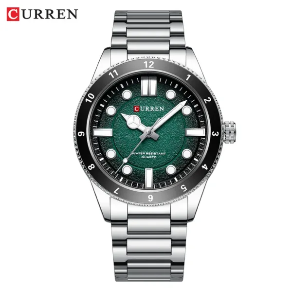 CURREN 2025 New Luxury Watch Business Waterproof Male Clock Luminous Stainless Steel Quartz Men Watch reloj hombre 2