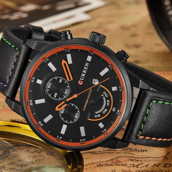 CURREN Quartz Watch Men Watches Top Brand Luxury Famous Wristwatch Male Clock Wrist Watch Quartz-watch Relogio Masculino 5