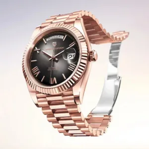 PAGANI DESIGN DD40 Luxury Rose Gold Automatic Watch Men Japan NH36A Mechanical Wristwatch Men Stainless steel Waterproof Watches 1
