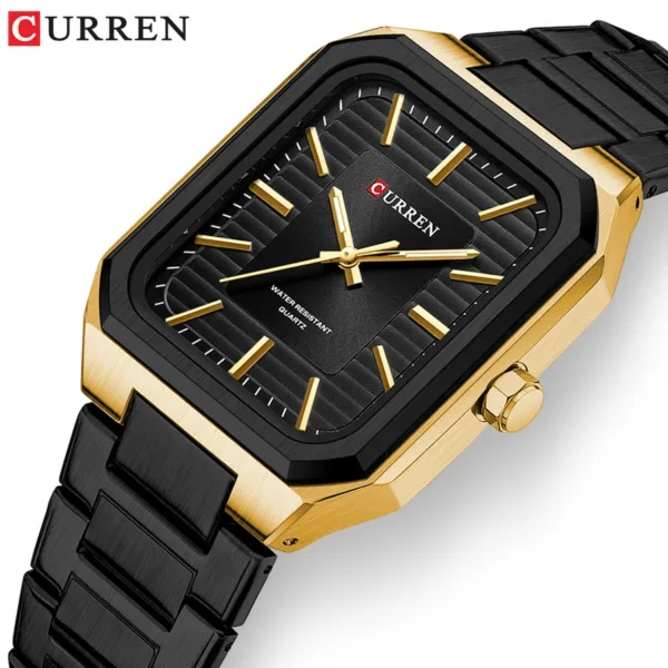 CURREN Fashion Business Man Watches Luminous Waterproof Stainless Steel Quartz Watch for Men Casual Sport Chronograph Reloj Homb 3