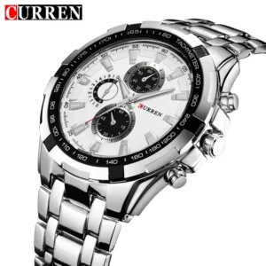 2016 New CURREN Luxury Brand Watches Men Quartz Fashion Casual Male Sports Watch Full Steel Military Watches Relogio Masculino 2