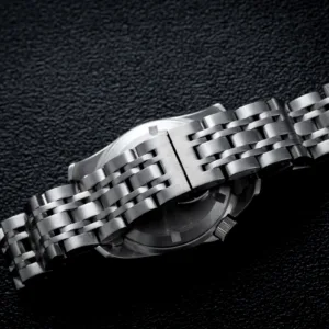 Sapphire Crystal Men Watches Japan movement waterproof 5Bar Swimming Luxury Business Stainless Steel vintage Pilot Men watch 4