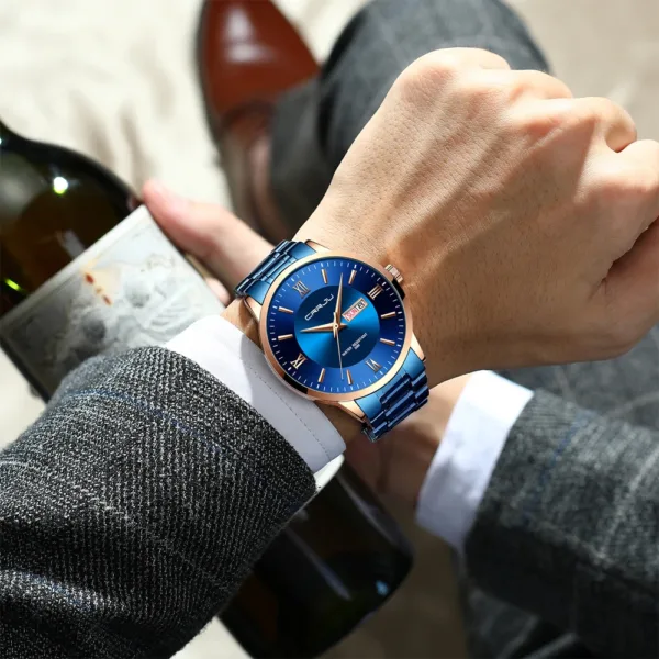 2021 CRRJU Top Brand Luxury Sport Watches Mens Quartz Wristwatch Fashion Watch Men 30ATM Waterproof Date Clock Relogio Masculino 3