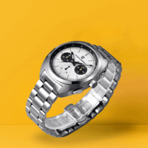 PAGANI DESIGN 2025 New Panda Dial Men's Luxury Quartz Chronograph Watch – VK63, Sapphire Glass, Sport Wristwatch